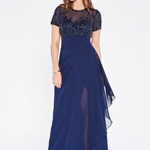 Scoop Neck Sheath Shape Prom Dress CDJ0295